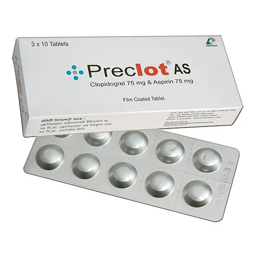 Tablet Preclot AS 75mg+75mg (30pcs)